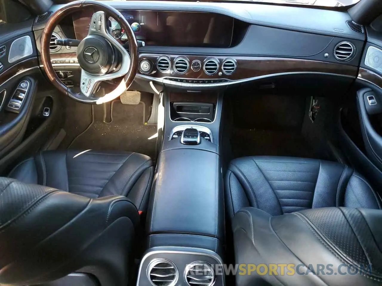 8 fotografías del automóvil dañado WDDUG86B9KA462384 MERCEDES-BENZ S-CLASS 2019