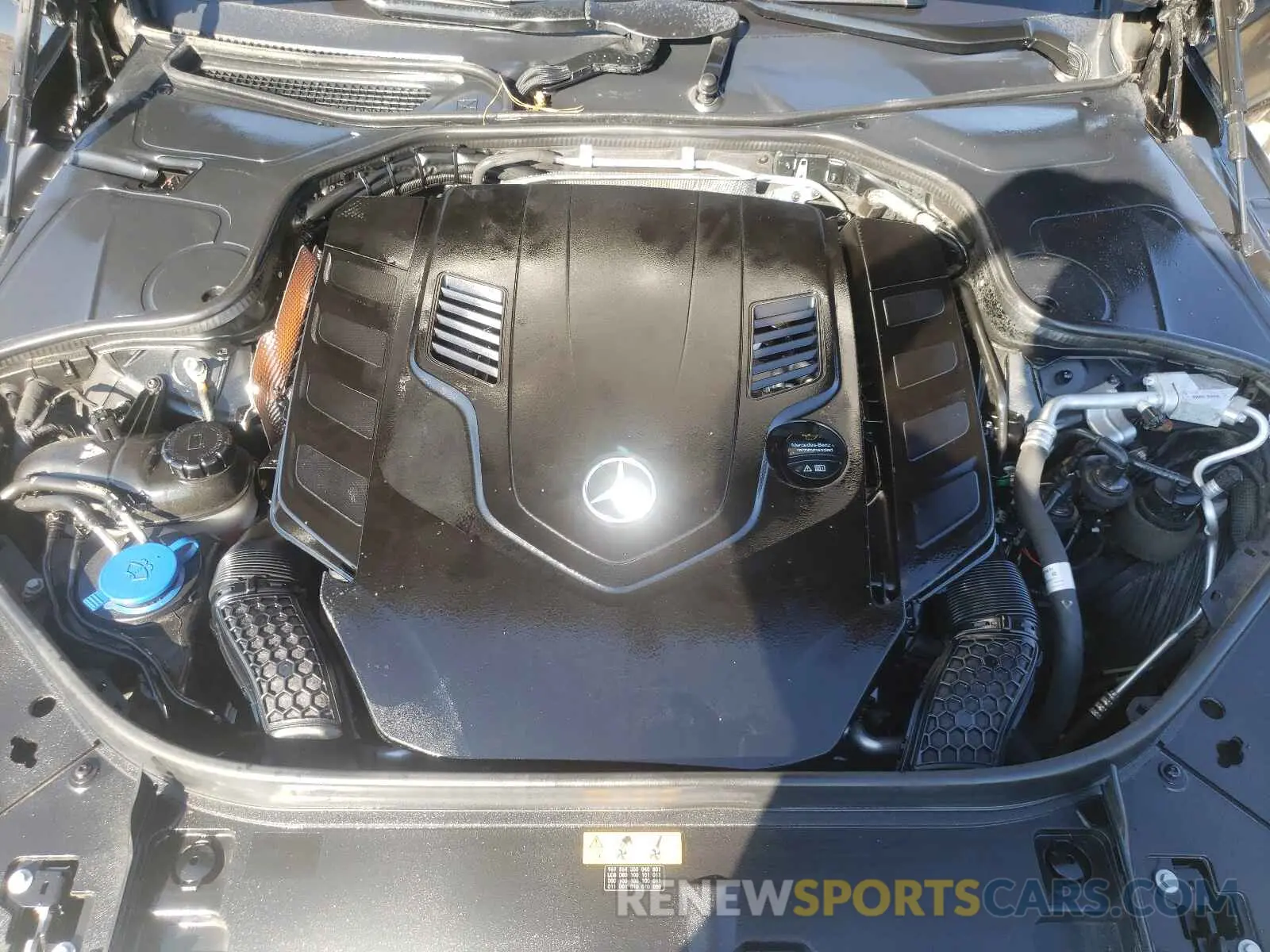 7 fotografías del automóvil dañado WDDUG8DB0KA438480 MERCEDES-BENZ S-CLASS 2019