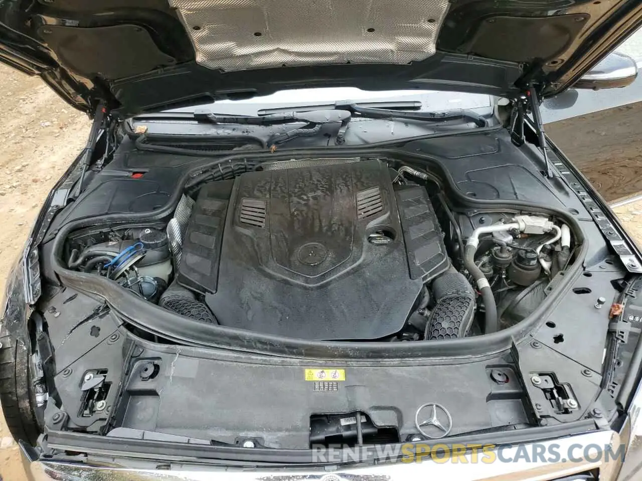11 fotografías del automóvil dañado WDDUG8DB2KA428453 MERCEDES-BENZ S-CLASS 2019