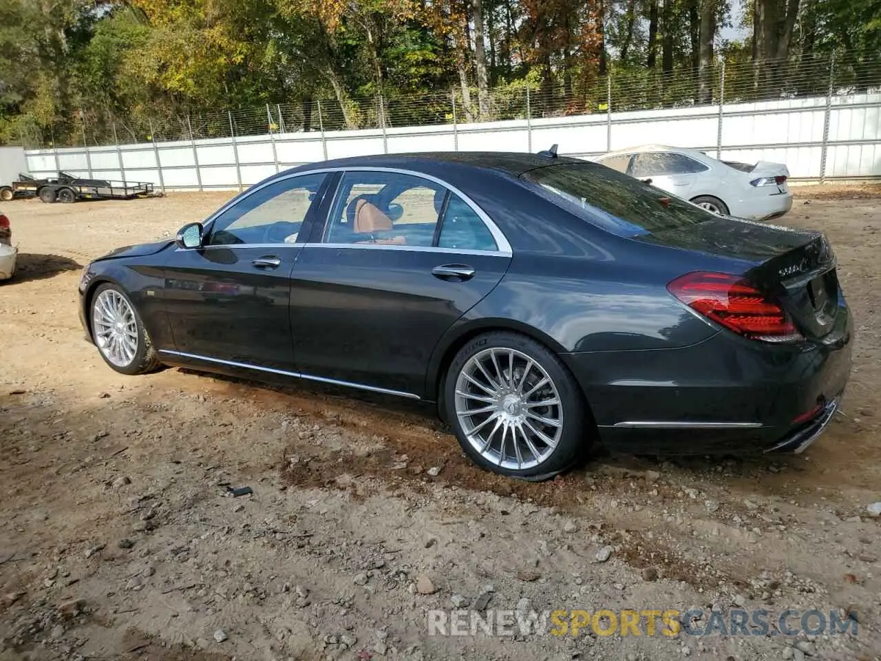 2 fotografías del automóvil dañado WDDUG8DB2KA428453 MERCEDES-BENZ S-CLASS 2019