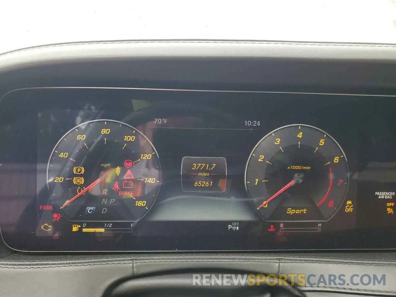 9 fotografías del automóvil dañado WDDUG8DB2KA428453 MERCEDES-BENZ S-CLASS 2019