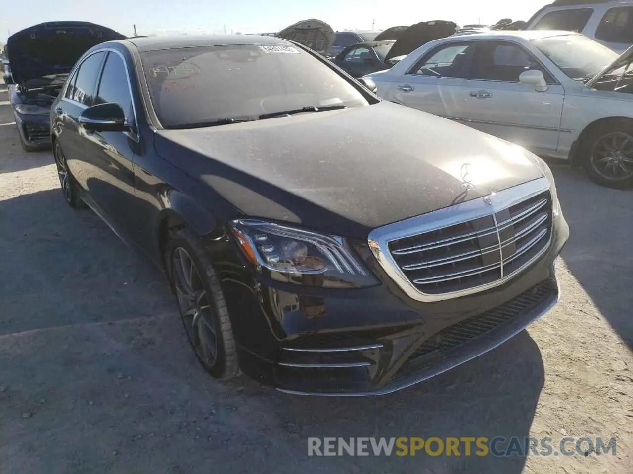1 fotografías del automóvil dañado WDDUG8DB2KA488913 MERCEDES-BENZ S-CLASS 2019