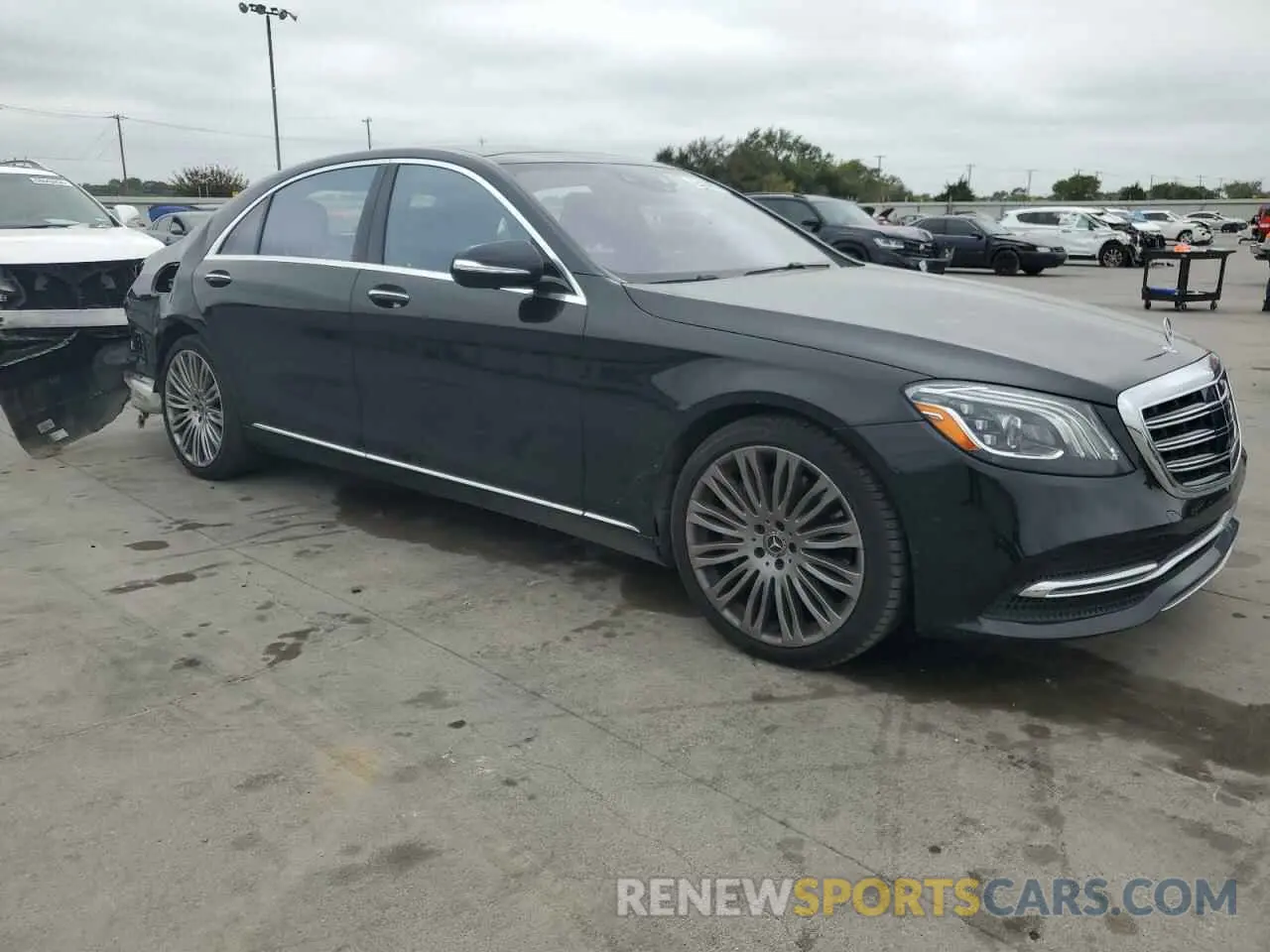 4 fotografías del automóvil dañado WDDUG8DB5KA468283 MERCEDES-BENZ S-CLASS 2019