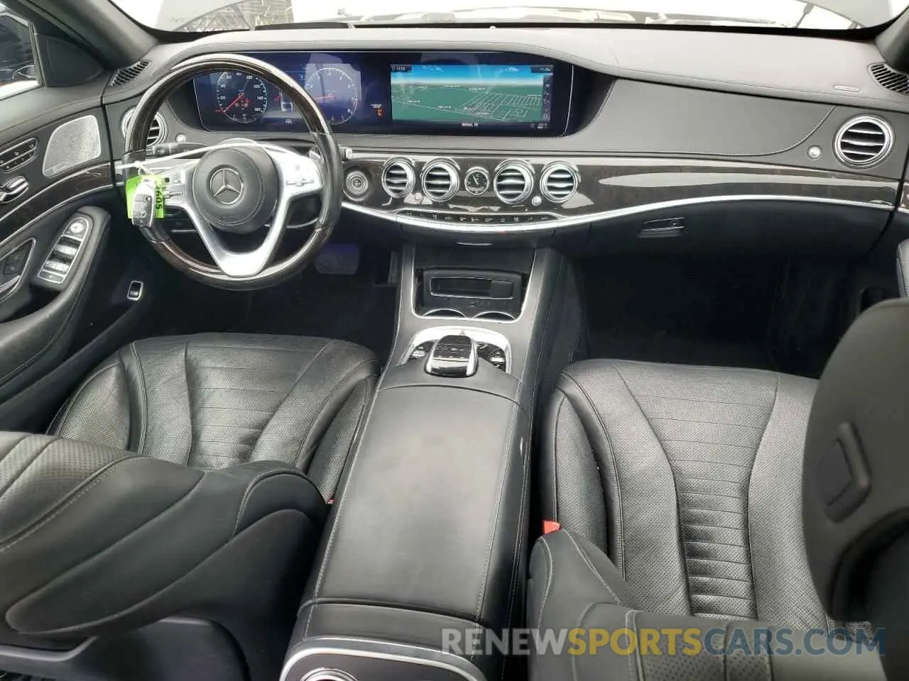 8 fotografías del automóvil dañado WDDUG8DB5KA468283 MERCEDES-BENZ S-CLASS 2019