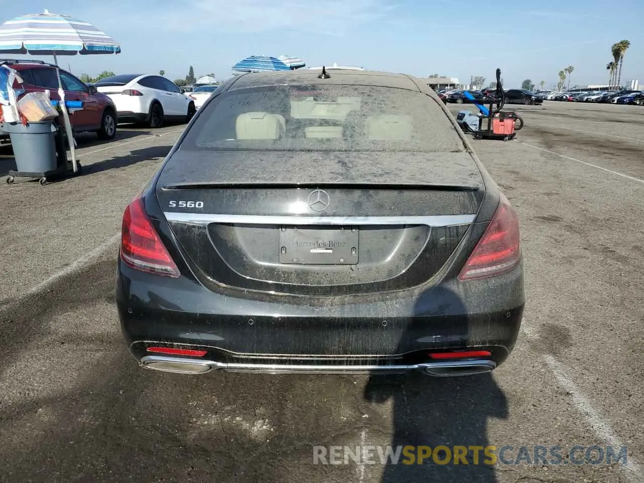 6 fotografías del automóvil dañado WDDUG8DB9KA428921 MERCEDES-BENZ S-CLASS 2019