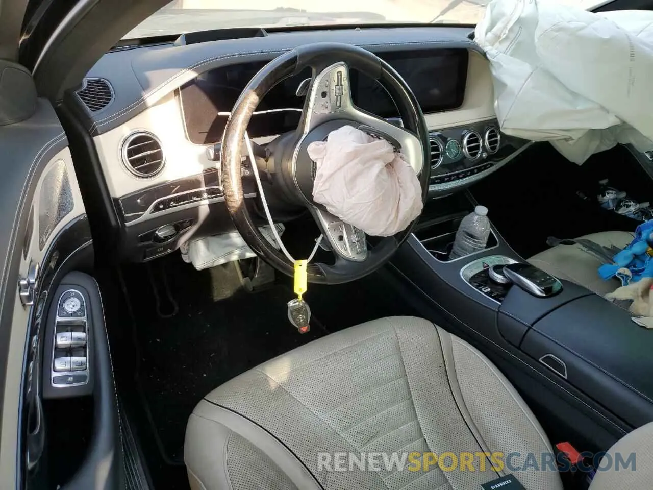 8 fotografías del automóvil dañado WDDUG8DB9KA428921 MERCEDES-BENZ S-CLASS 2019