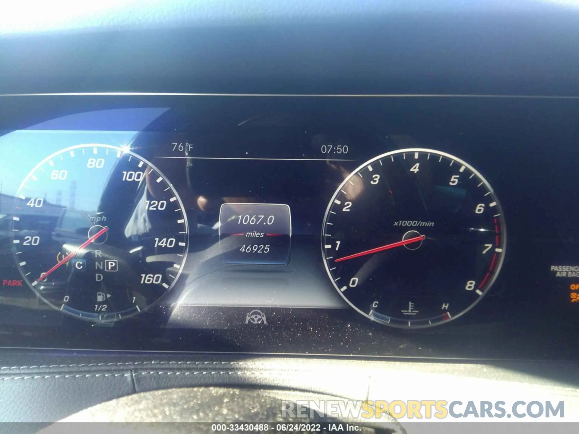7 fotografías del automóvil dañado WDDUG8DB9KA486317 MERCEDES-BENZ S-CLASS 2019