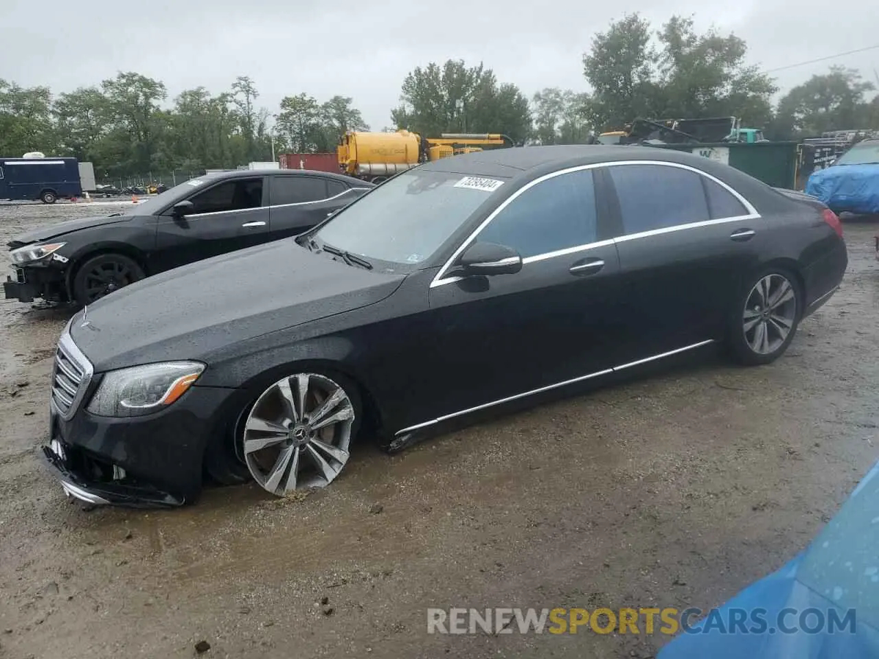 1 fotografías del automóvil dañado WDDUG8GB3KA431941 MERCEDES-BENZ S-CLASS 2019
