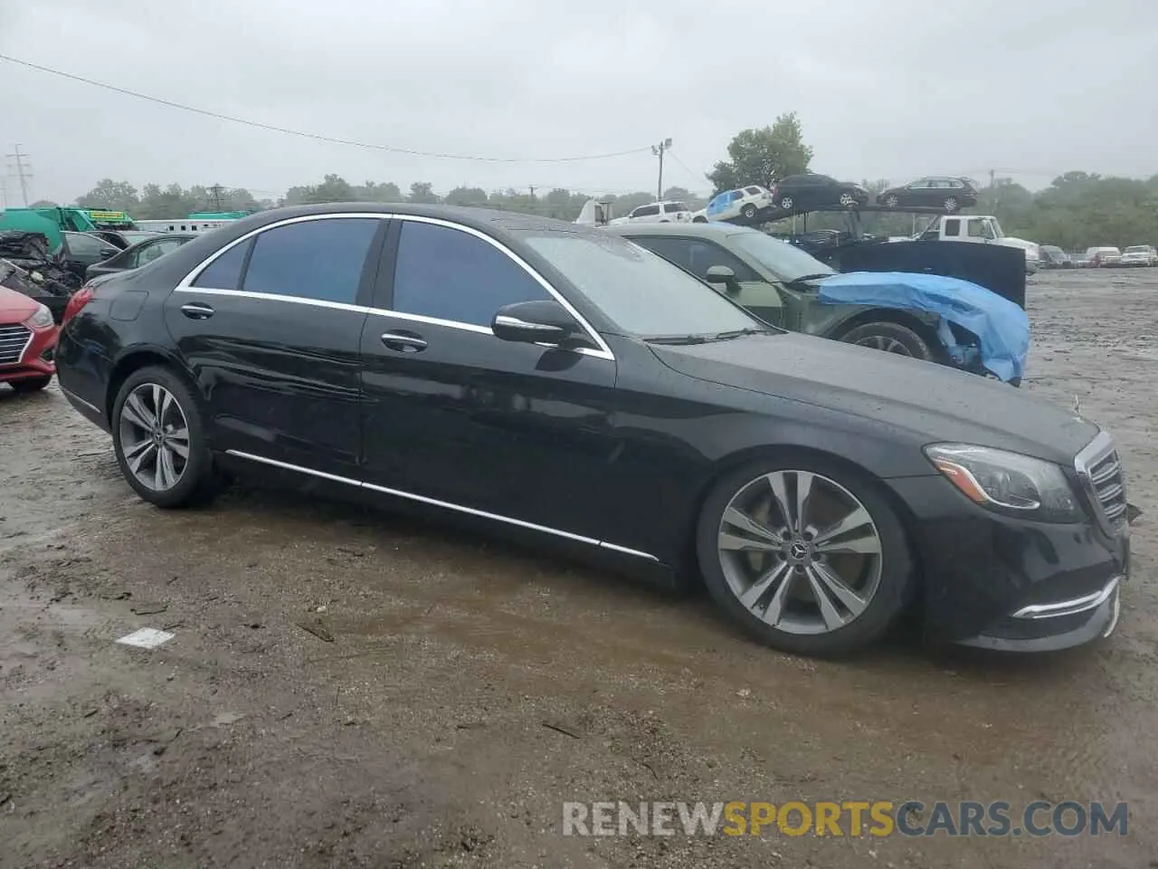 4 fotografías del automóvil dañado WDDUG8GB3KA431941 MERCEDES-BENZ S-CLASS 2019