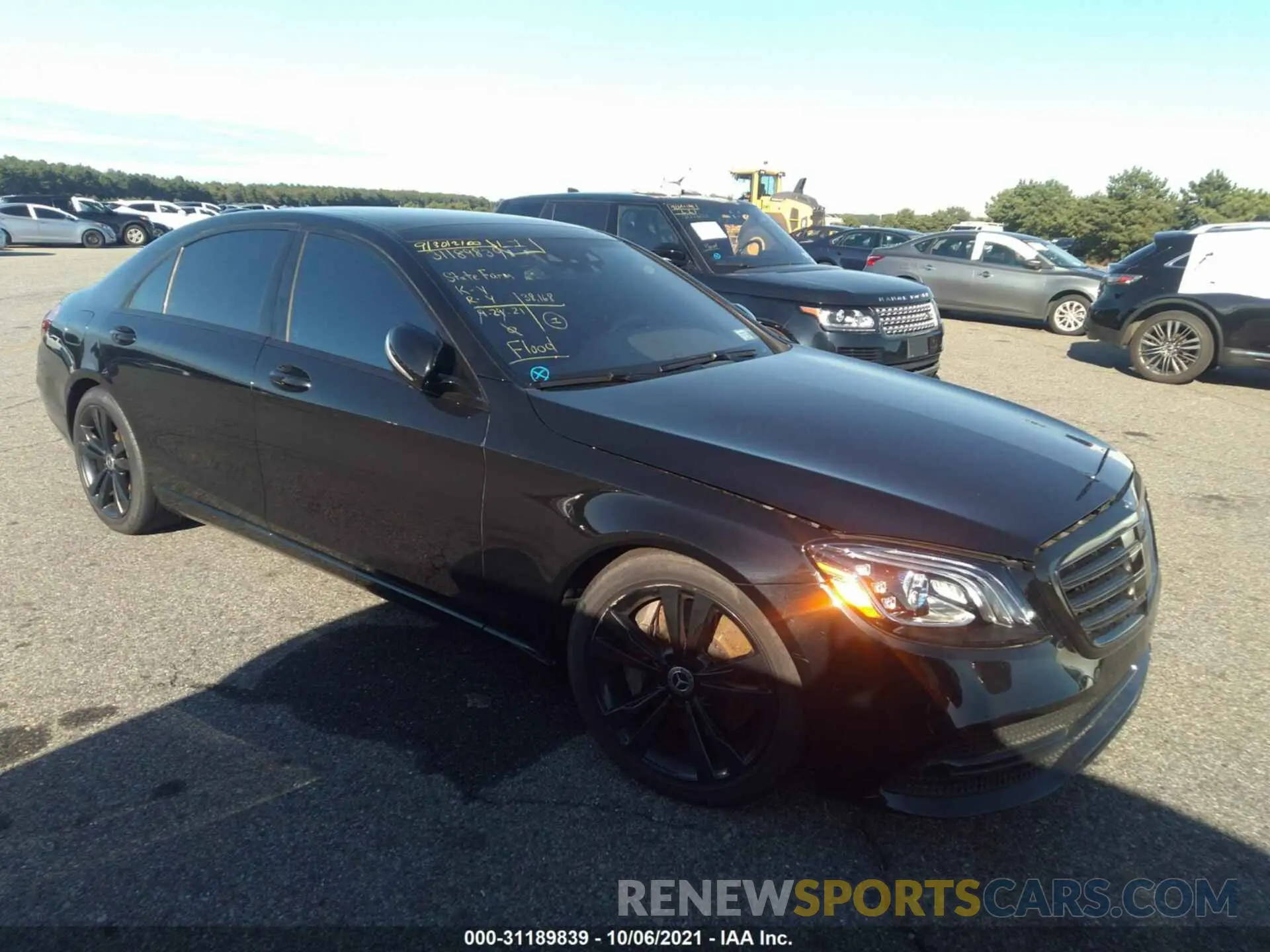 1 fotografías del automóvil dañado WDDUG8GB8KA436598 MERCEDES-BENZ S-CLASS 2019