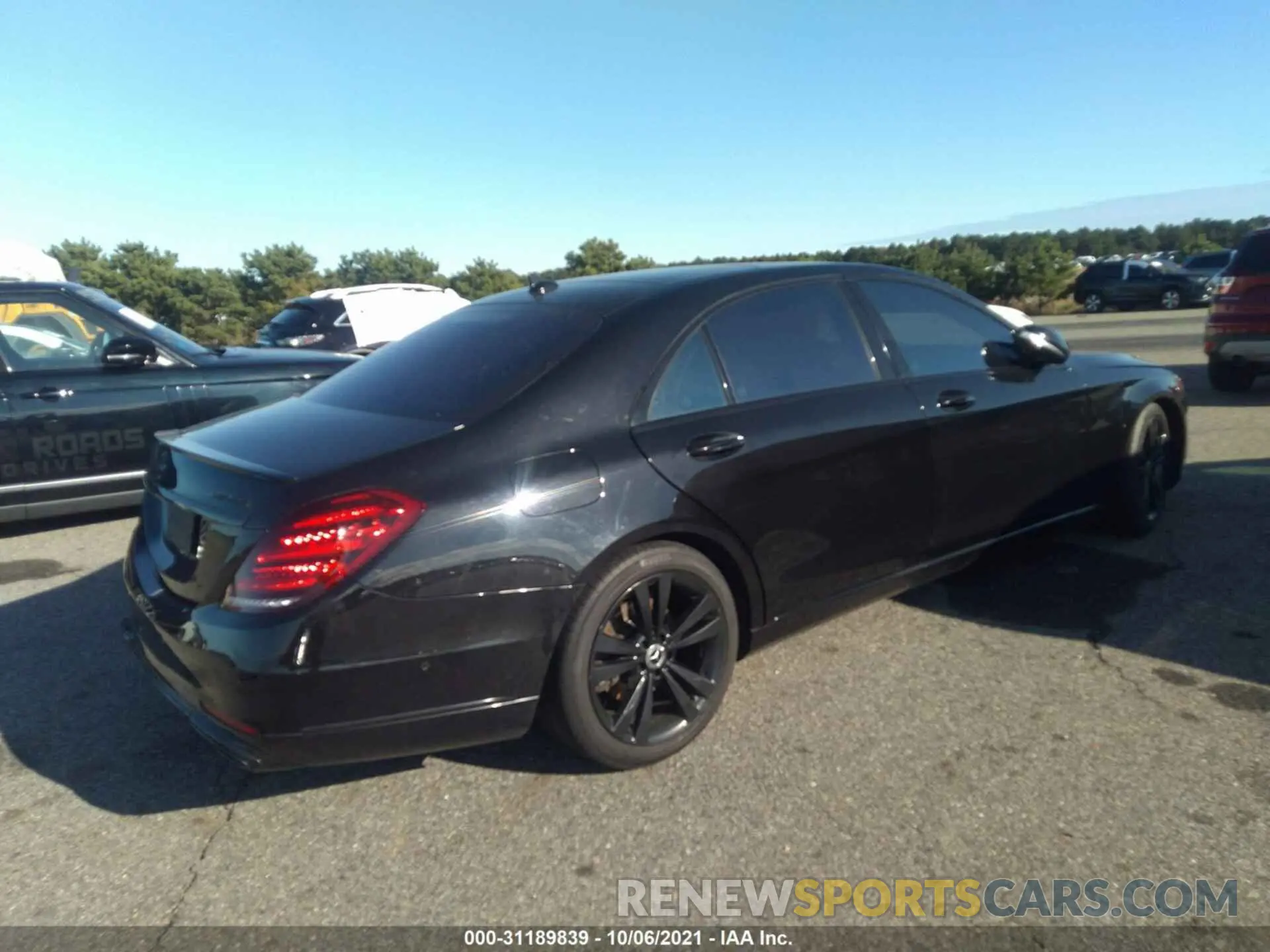 4 fotografías del automóvil dañado WDDUG8GB8KA436598 MERCEDES-BENZ S-CLASS 2019