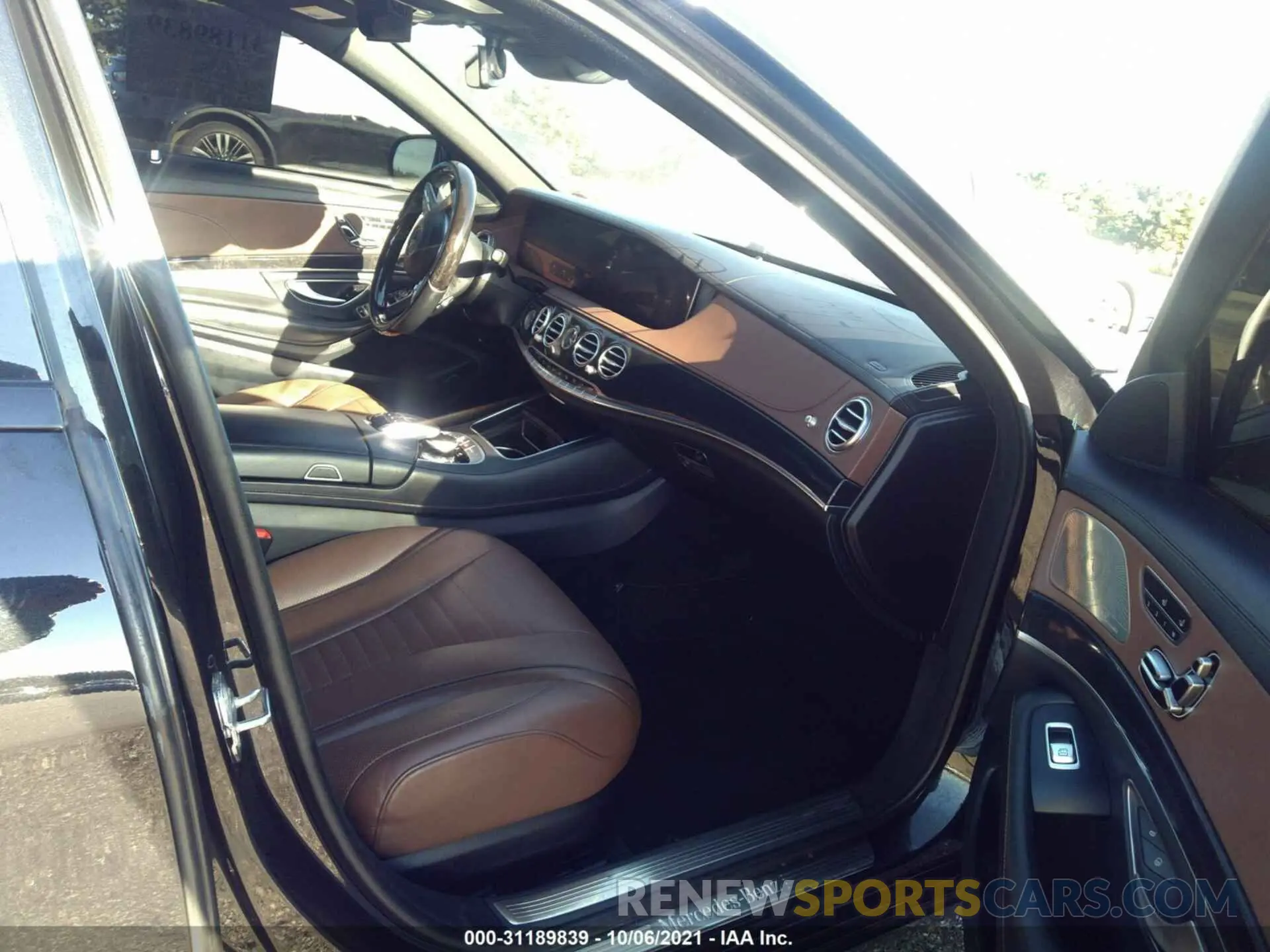 5 fotografías del automóvil dañado WDDUG8GB8KA436598 MERCEDES-BENZ S-CLASS 2019