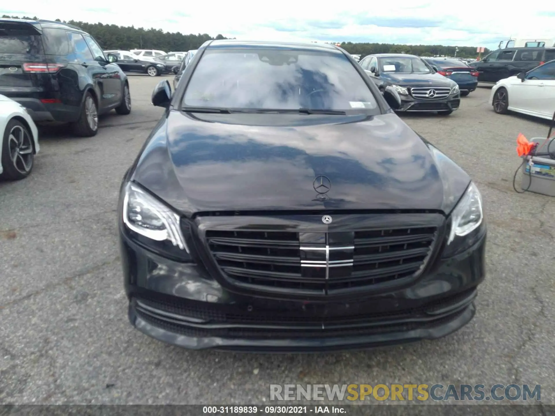 6 fotografías del automóvil dañado WDDUG8GB8KA436598 MERCEDES-BENZ S-CLASS 2019