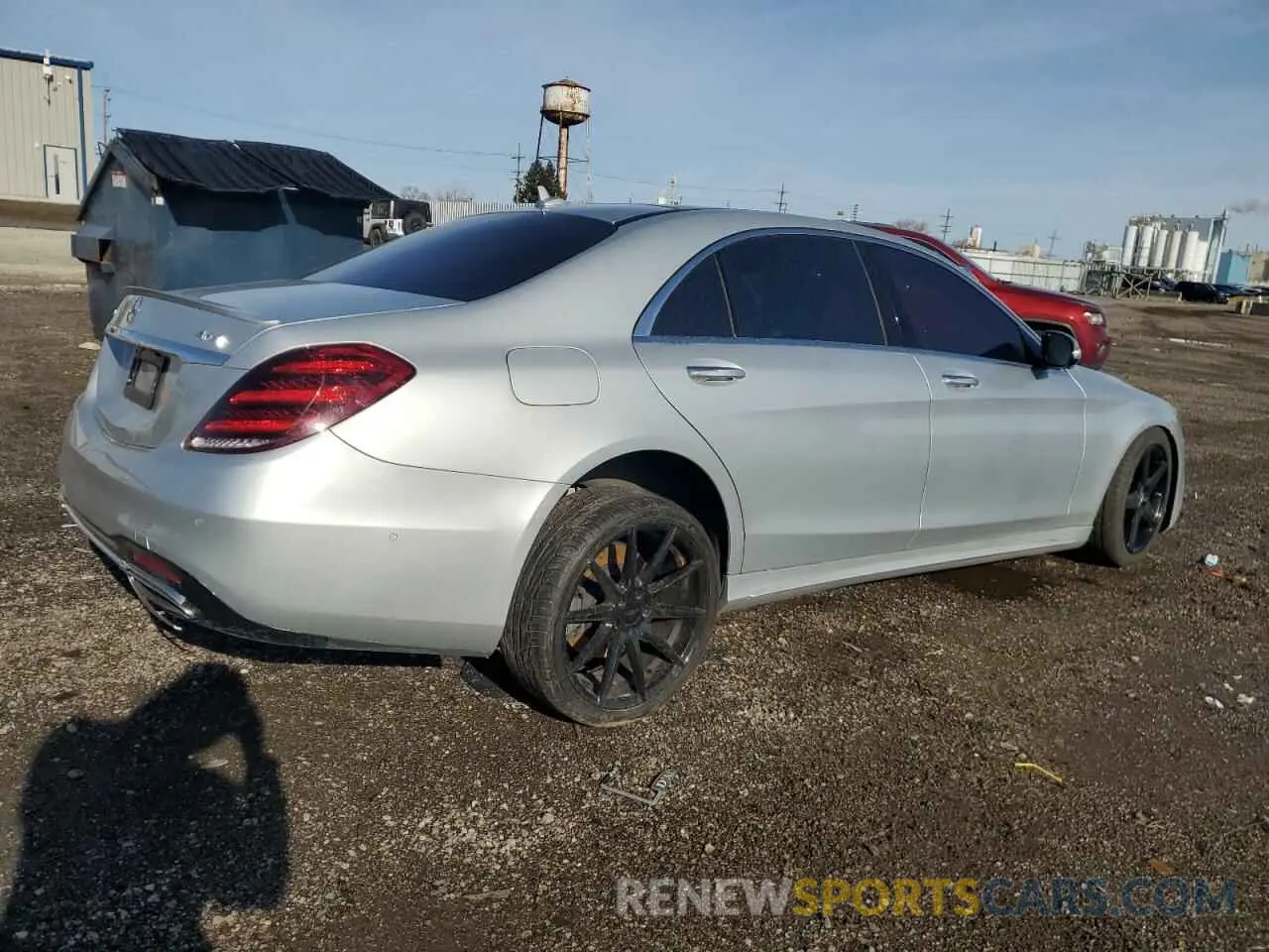 3 fotografías del automóvil dañado WDDUG8GBXKA465035 MERCEDES-BENZ S-CLASS 2019