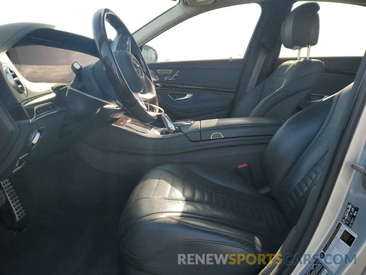 7 fotografías del automóvil dañado WDDUG8GBXKA465035 MERCEDES-BENZ S-CLASS 2019