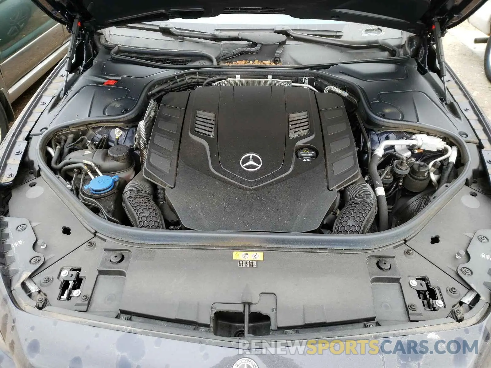 7 fotografías del automóvil dañado WDDXJ8GB3KA037693 MERCEDES-BENZ S CLASS 2019