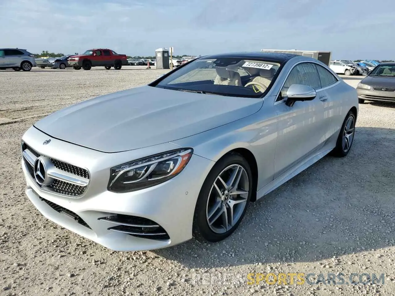 1 fotografías del automóvil dañado WDDXJ8GB8KA039956 MERCEDES-BENZ S-CLASS 2019
