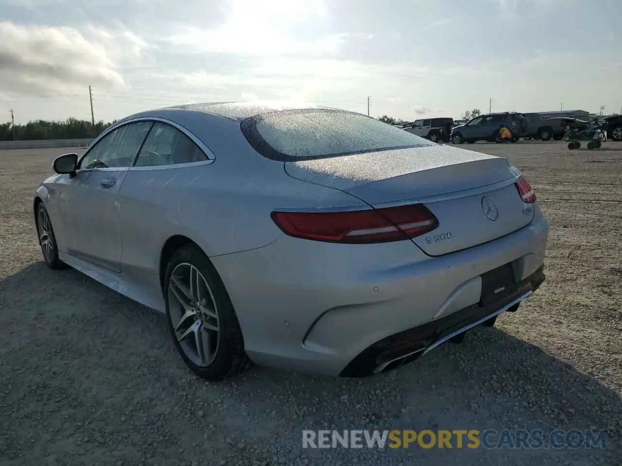 2 fotografías del automóvil dañado WDDXJ8GB8KA039956 MERCEDES-BENZ S-CLASS 2019