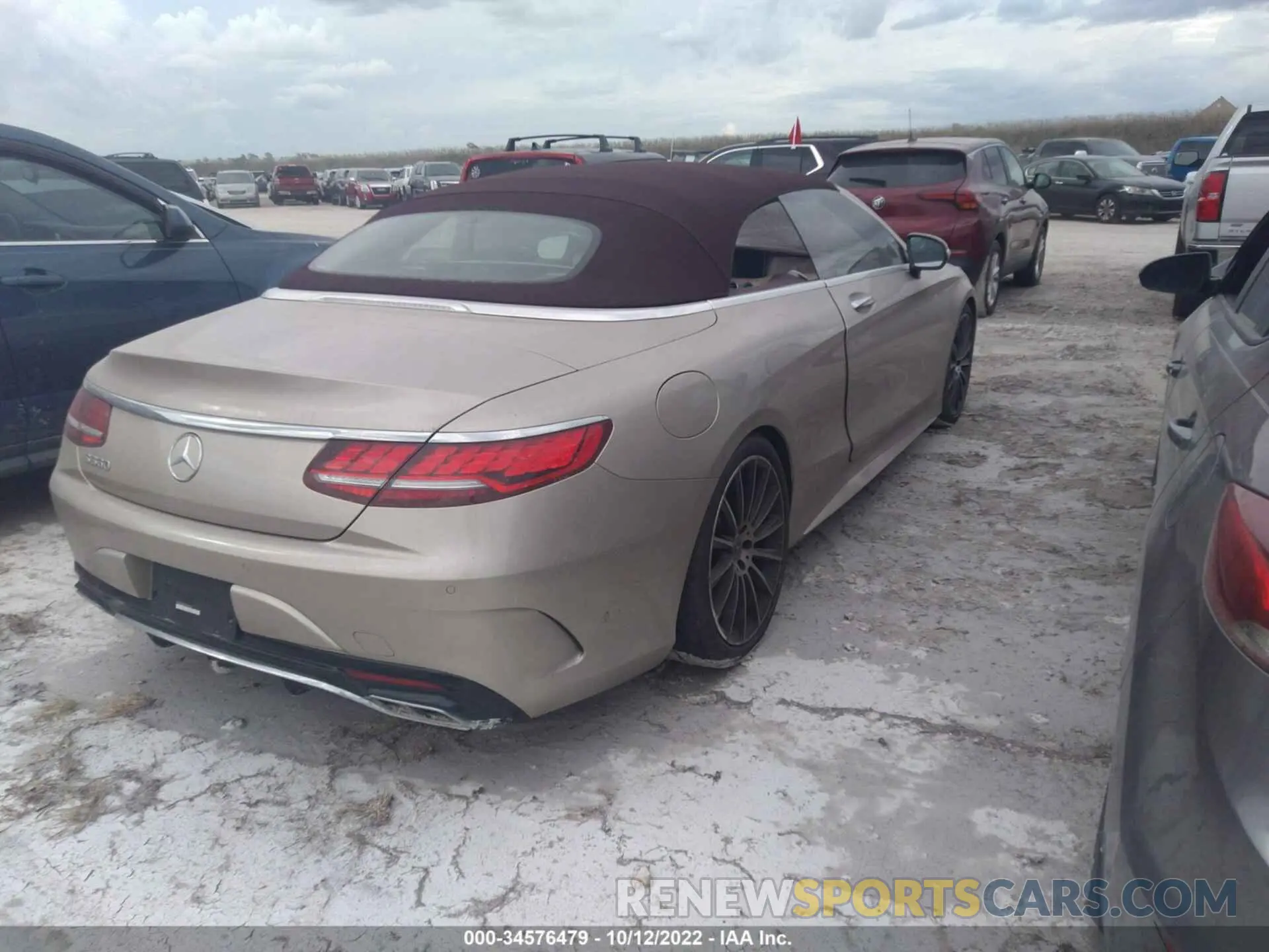 4 fotografías del automóvil dañado WDDXK8DB0KA038706 MERCEDES-BENZ S-CLASS 2019