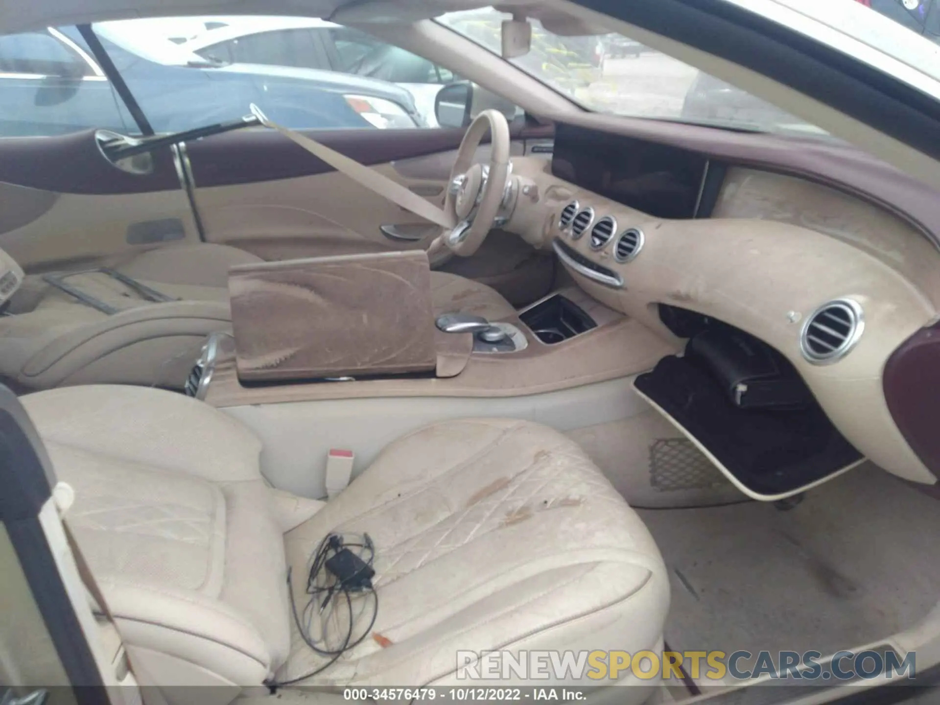 5 fotografías del automóvil dañado WDDXK8DB0KA038706 MERCEDES-BENZ S-CLASS 2019
