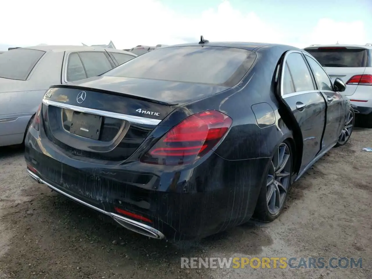 4 fotografías del automóvil dañado W1KUG6EB1LA559507 MERCEDES-BENZ S-CLASS 2020