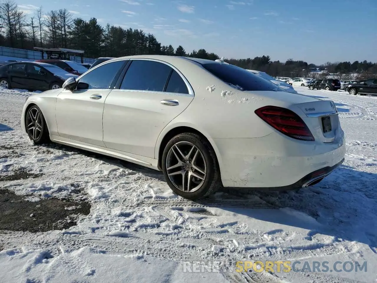 2 fotografías del automóvil dañado W1KUG6EB8LA559889 MERCEDES-BENZ S-CLASS 2020