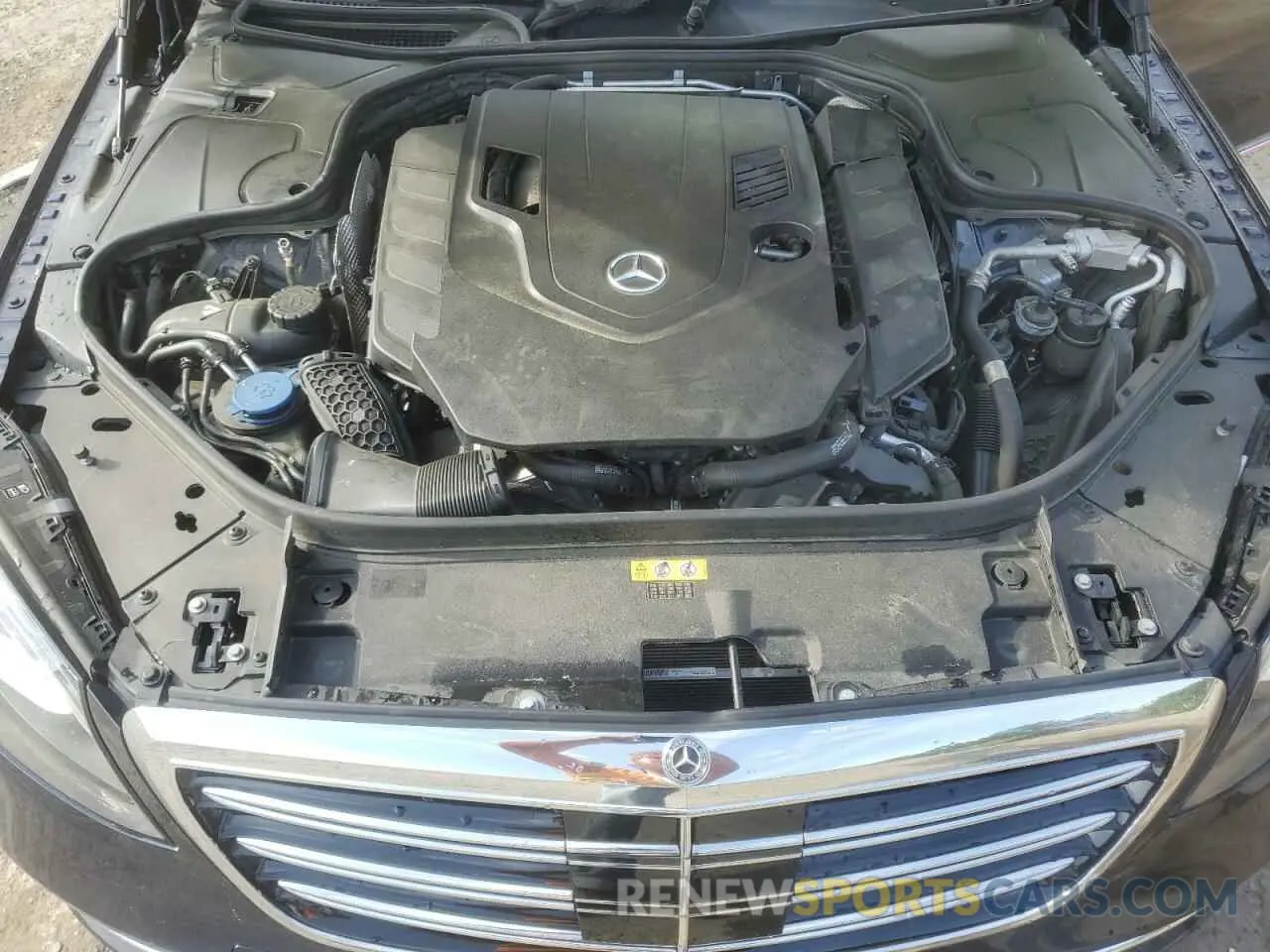 11 fotografías del automóvil dañado W1KUG8DB1LA586803 MERCEDES-BENZ S-CLASS 2020
