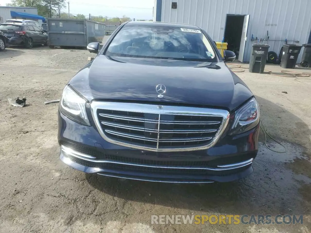5 fotografías del automóvil dañado W1KUG8DB1LA586803 MERCEDES-BENZ S-CLASS 2020