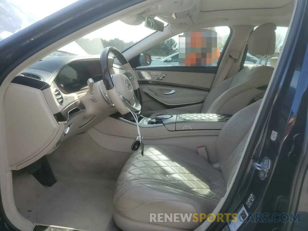 7 fotografías del automóvil dañado W1KUG8DB1LA586803 MERCEDES-BENZ S-CLASS 2020