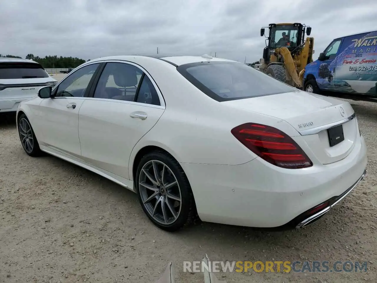 2 fotografías del automóvil dañado W1KUG8DB3LA564186 MERCEDES-BENZ S-CLASS 2020