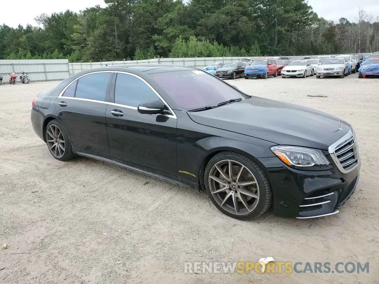 4 fotografías del automóvil dañado W1KUG8DB9LA569120 MERCEDES-BENZ S-CLASS 2020