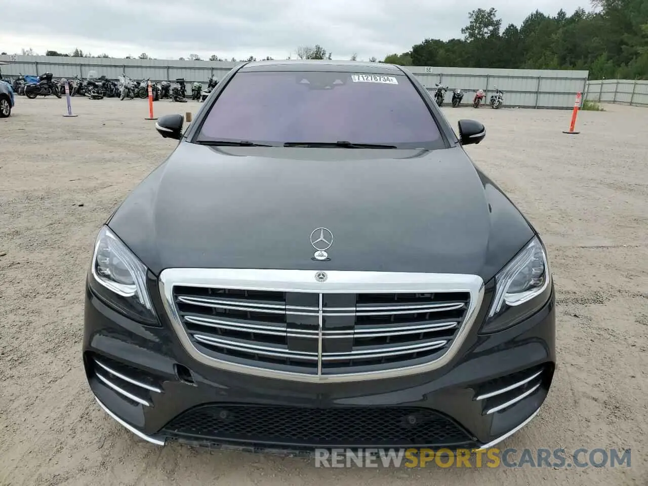 5 fotografías del automóvil dañado W1KUG8DB9LA569120 MERCEDES-BENZ S-CLASS 2020