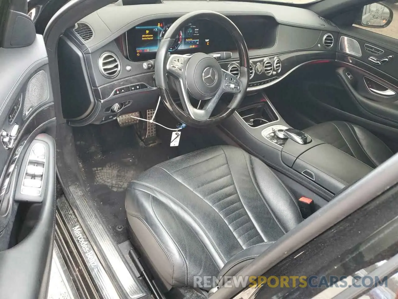 8 fotografías del automóvil dañado W1KUG8DB9LA569120 MERCEDES-BENZ S-CLASS 2020