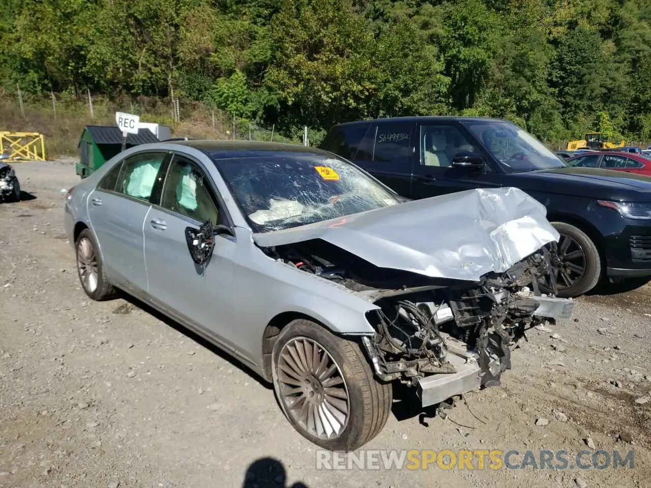 1 fotografías del automóvil dañado W1KUG8GB2LA569343 MERCEDES-BENZ S-CLASS 2020