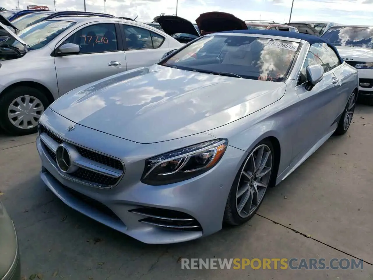 2 fotografías del automóvil dañado W1KXK8DB0LA050386 MERCEDES-BENZ S-CLASS 2020