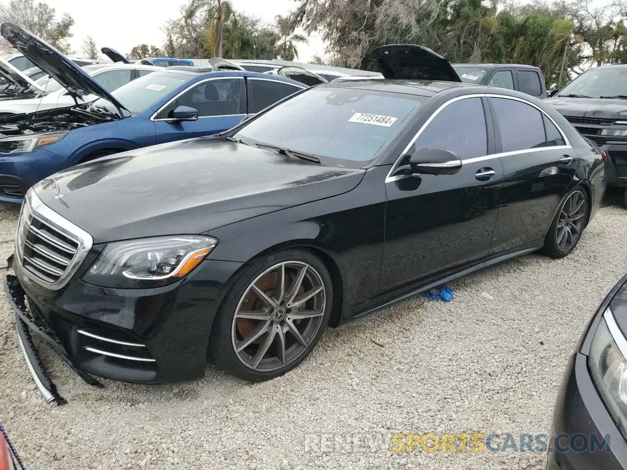 1 fotografías del automóvil dañado WDDUG6GB1LA506366 MERCEDES-BENZ S-CLASS 2020