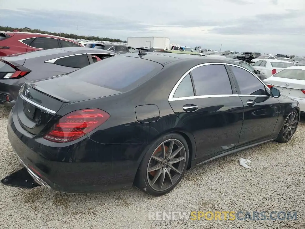 3 fotografías del automóvil dañado WDDUG6GB1LA506366 MERCEDES-BENZ S-CLASS 2020