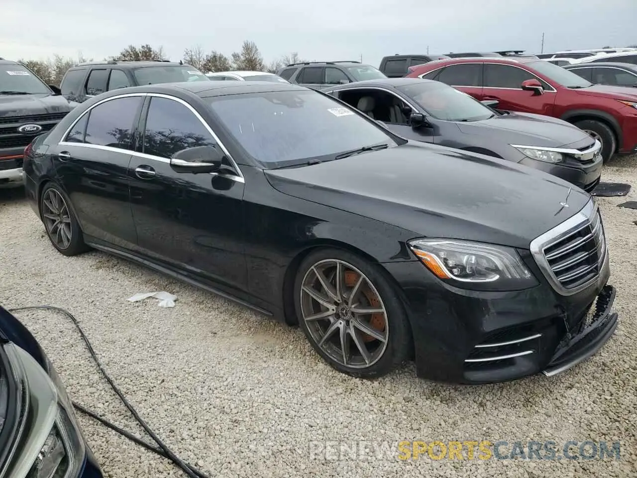 4 fotografías del automóvil dañado WDDUG6GB1LA506366 MERCEDES-BENZ S-CLASS 2020