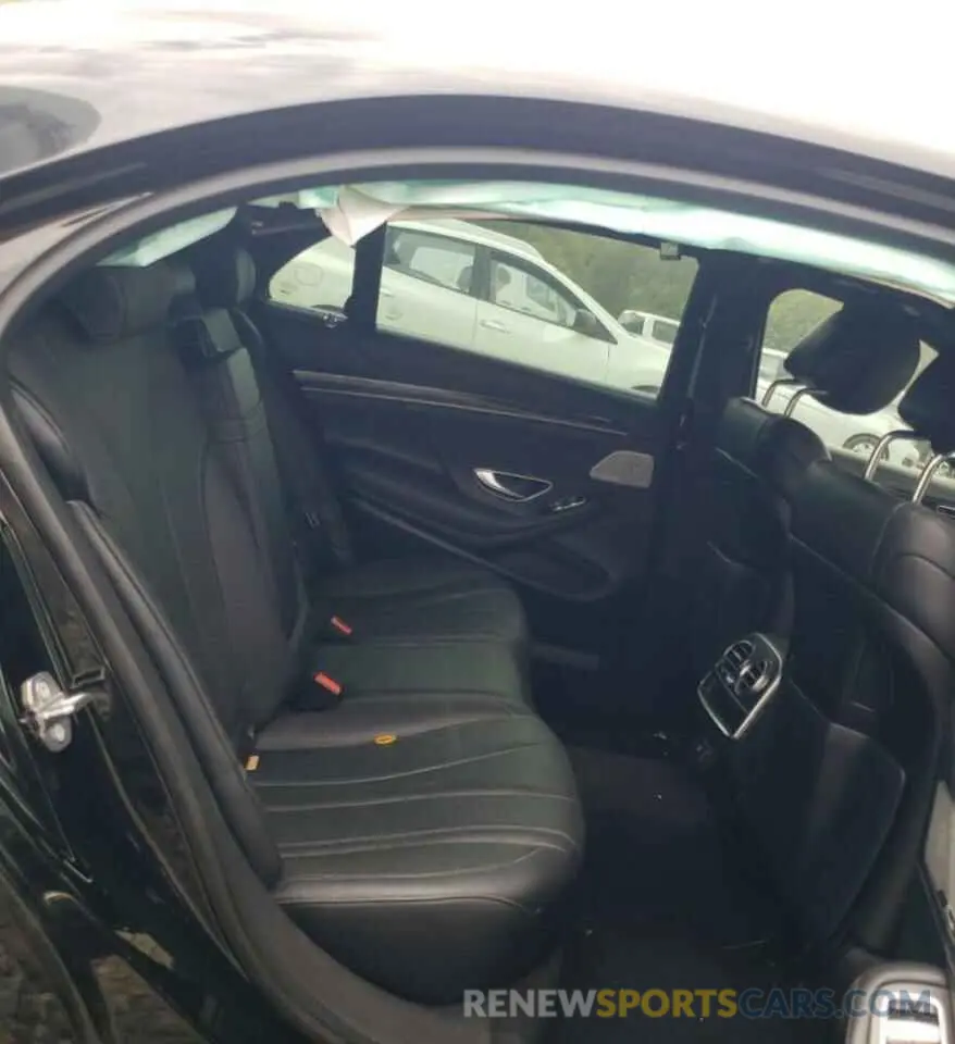10 fotografías del automóvil dañado WDDUG6GB1LA523376 MERCEDES-BENZ S-CLASS 2020