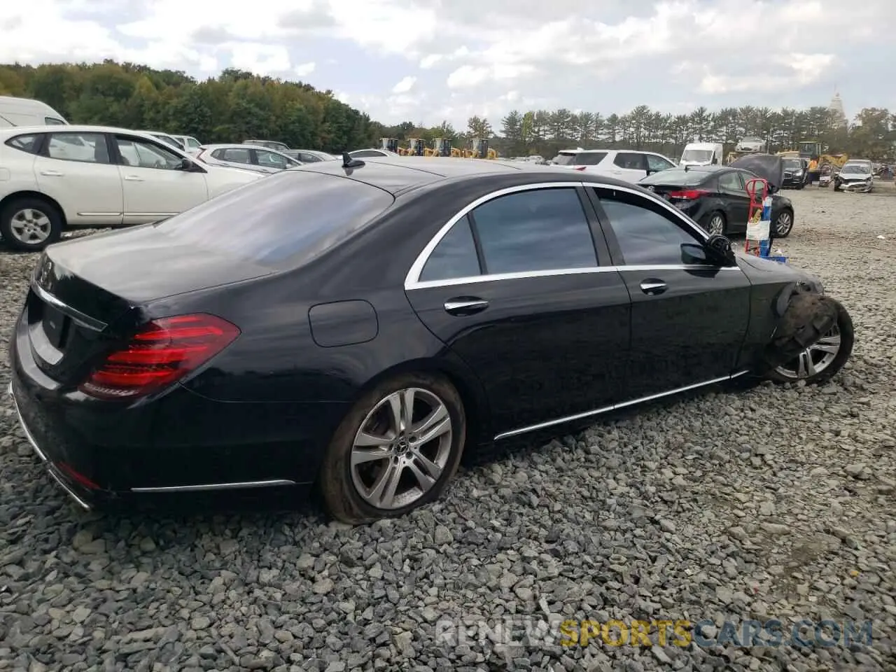3 fotografías del automóvil dañado WDDUG6GB1LA523376 MERCEDES-BENZ S-CLASS 2020