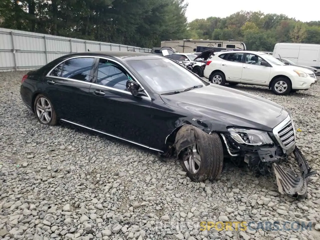 4 fotografías del automóvil dañado WDDUG6GB1LA523376 MERCEDES-BENZ S-CLASS 2020