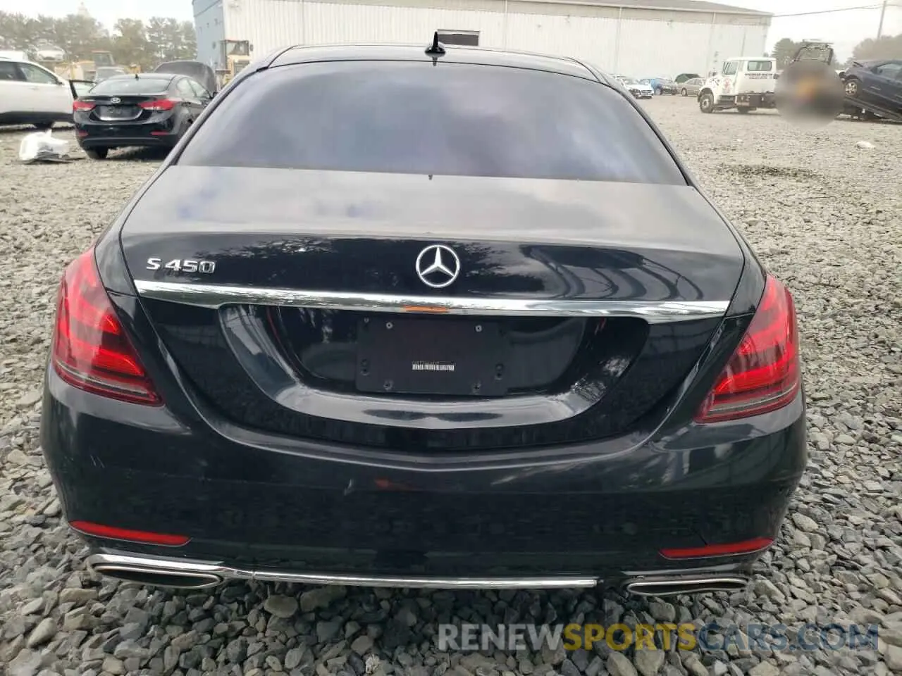 6 fotografías del automóvil dañado WDDUG6GB1LA523376 MERCEDES-BENZ S-CLASS 2020