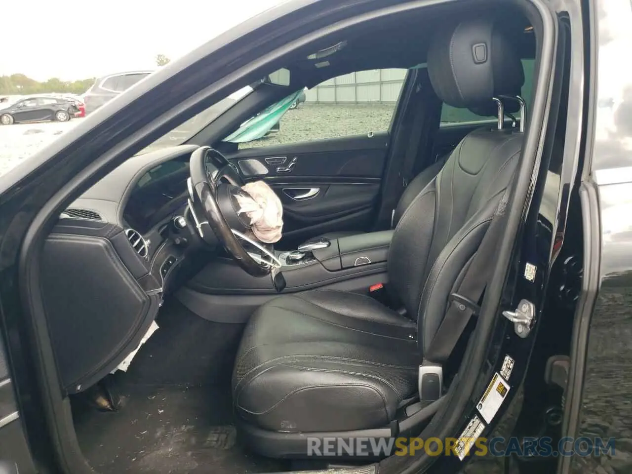 7 fotografías del automóvil dañado WDDUG6GB1LA523376 MERCEDES-BENZ S-CLASS 2020