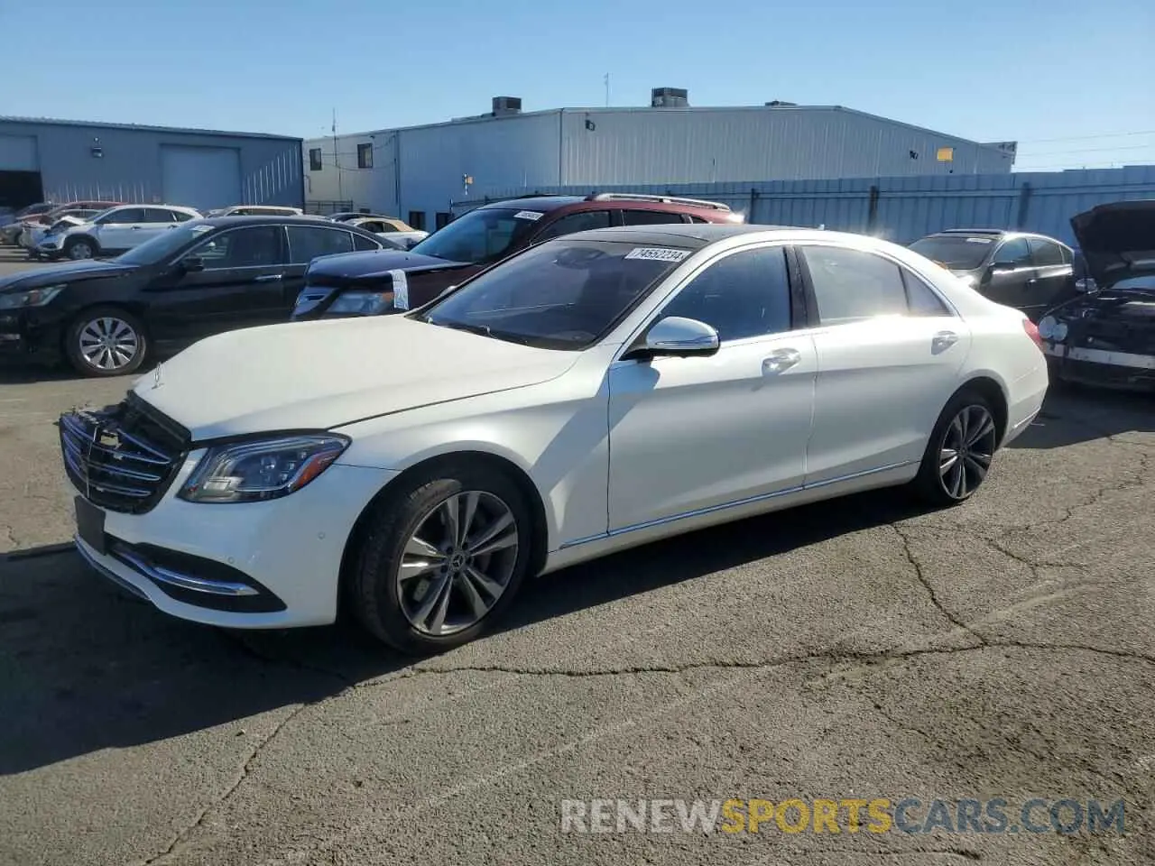 1 fotografías del automóvil dañado WDDUG6GB5LA502370 MERCEDES-BENZ S-CLASS 2020