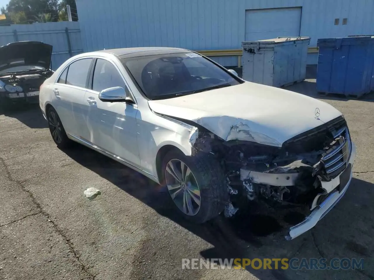 4 fotografías del automóvil dañado WDDUG6GB5LA502370 MERCEDES-BENZ S-CLASS 2020