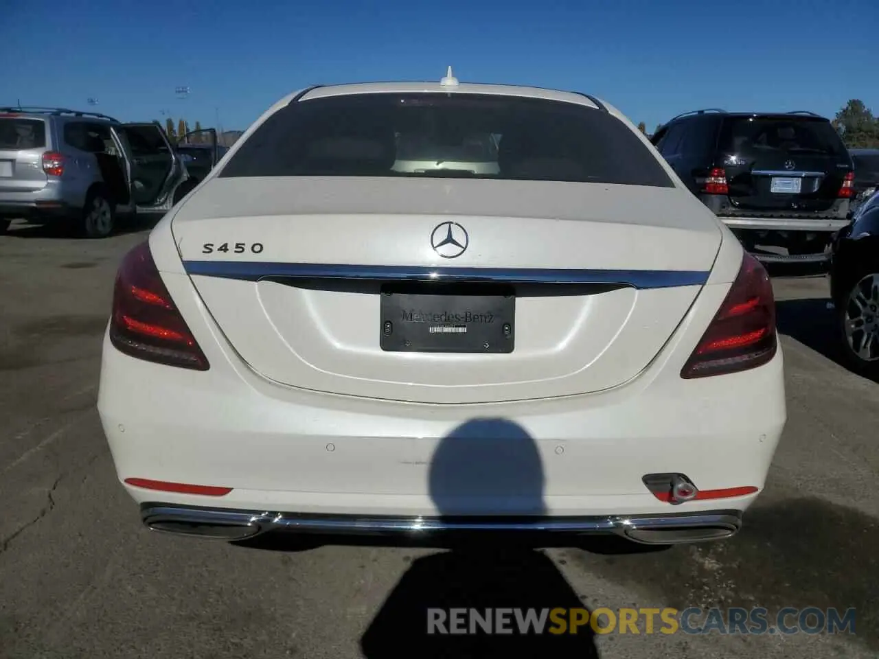 6 fotografías del automóvil dañado WDDUG6GB5LA502370 MERCEDES-BENZ S-CLASS 2020