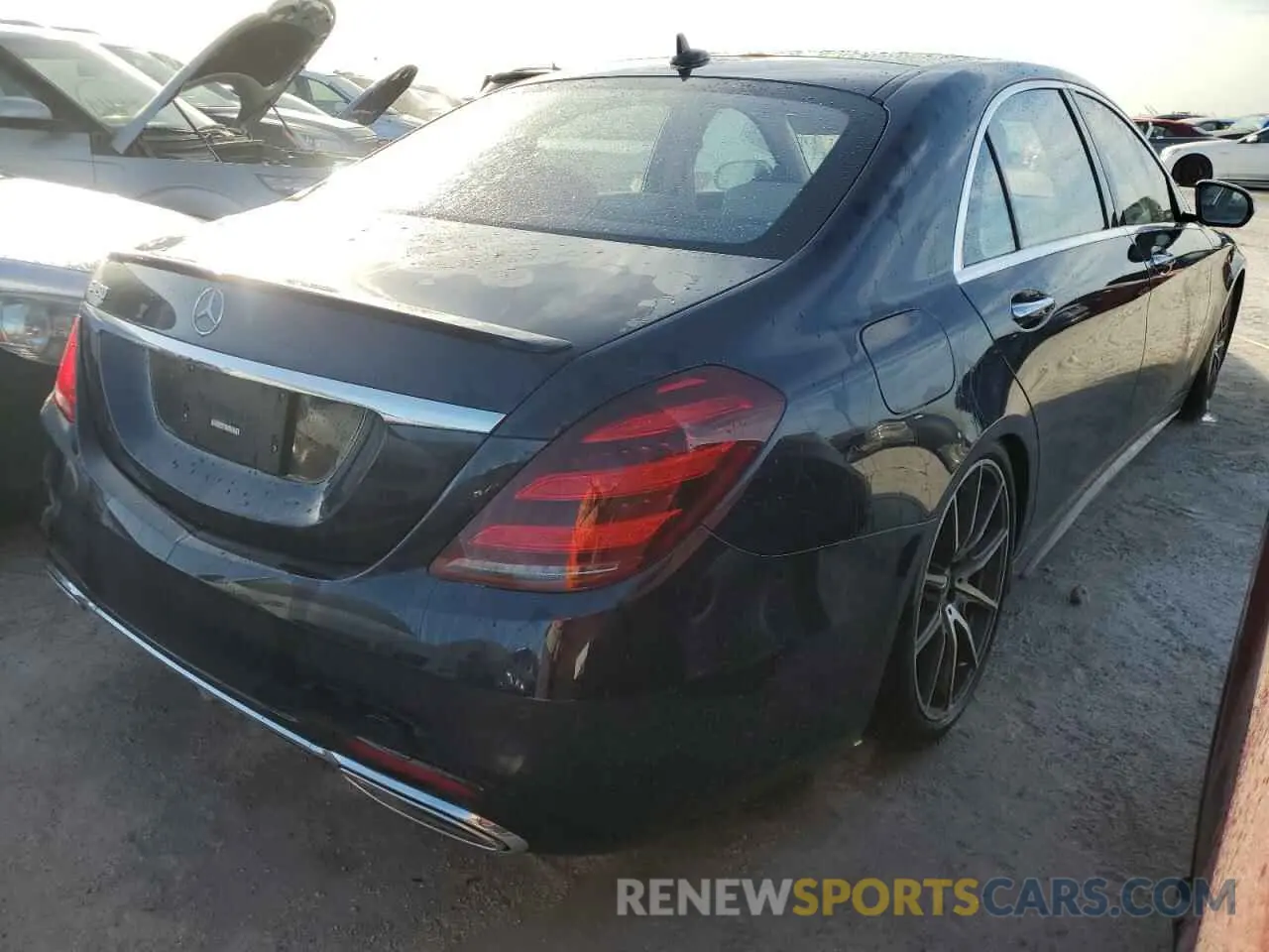 3 fotografías del automóvil dañado WDDUG6GB5LA508105 MERCEDES-BENZ S-CLASS 2020