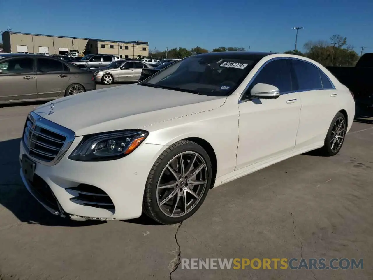 1 fotografías del automóvil dañado WDDUG6GB7LA503701 MERCEDES-BENZ S-CLASS 2020