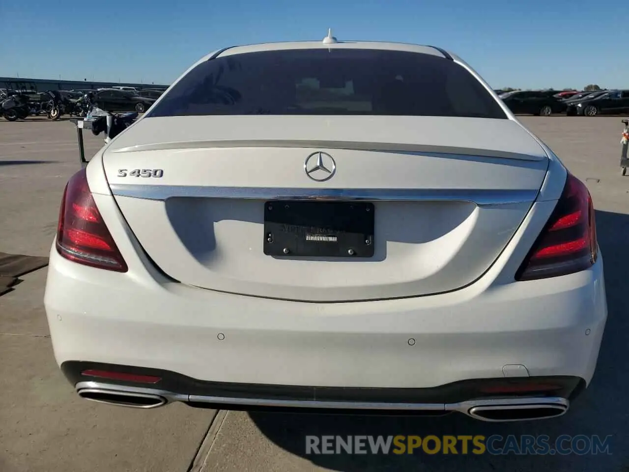 6 fotografías del automóvil dañado WDDUG6GB7LA503701 MERCEDES-BENZ S-CLASS 2020