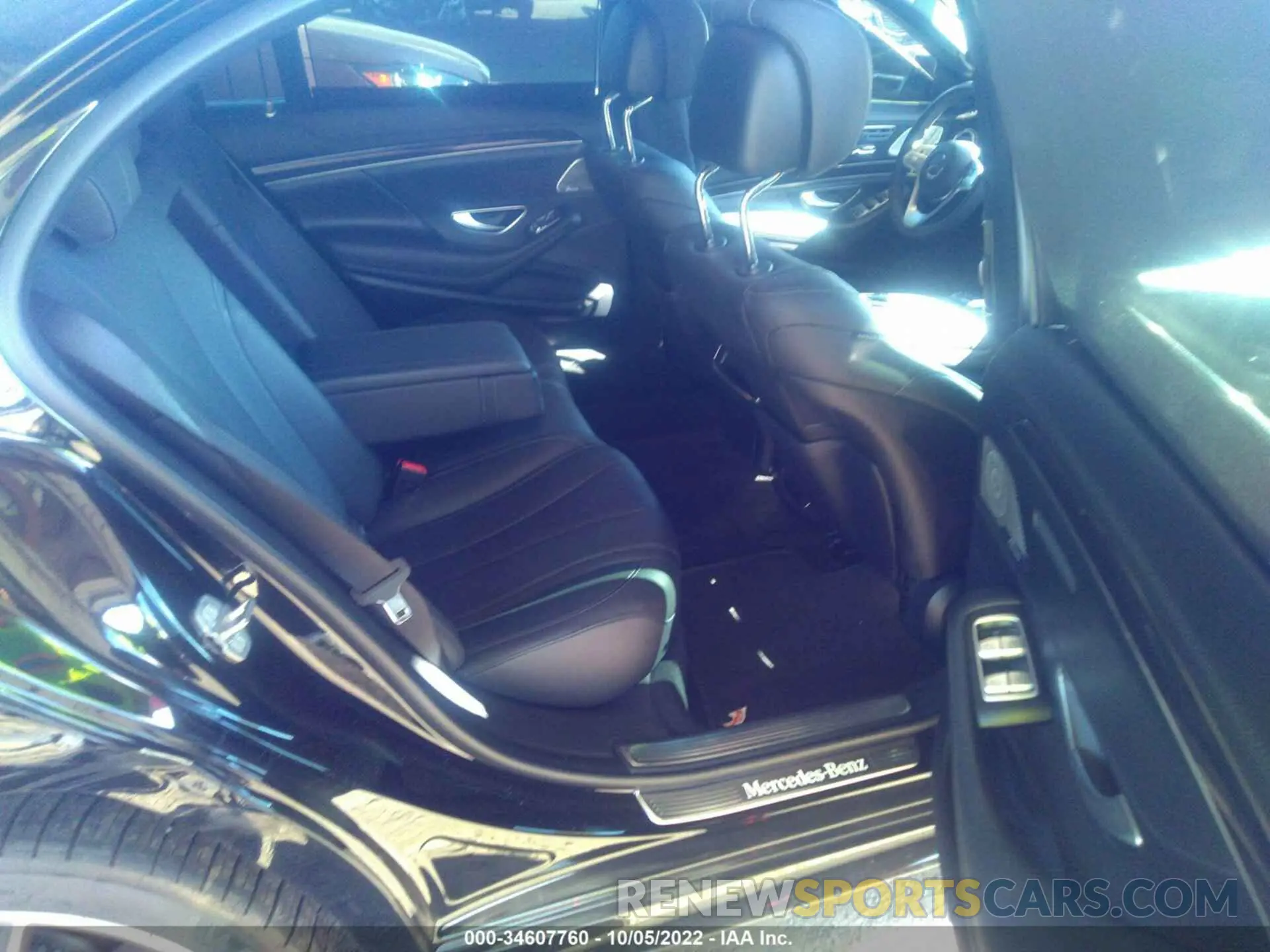 8 fotografías del automóvil dañado WDDUG6GBXLA503093 MERCEDES-BENZ S-CLASS 2020